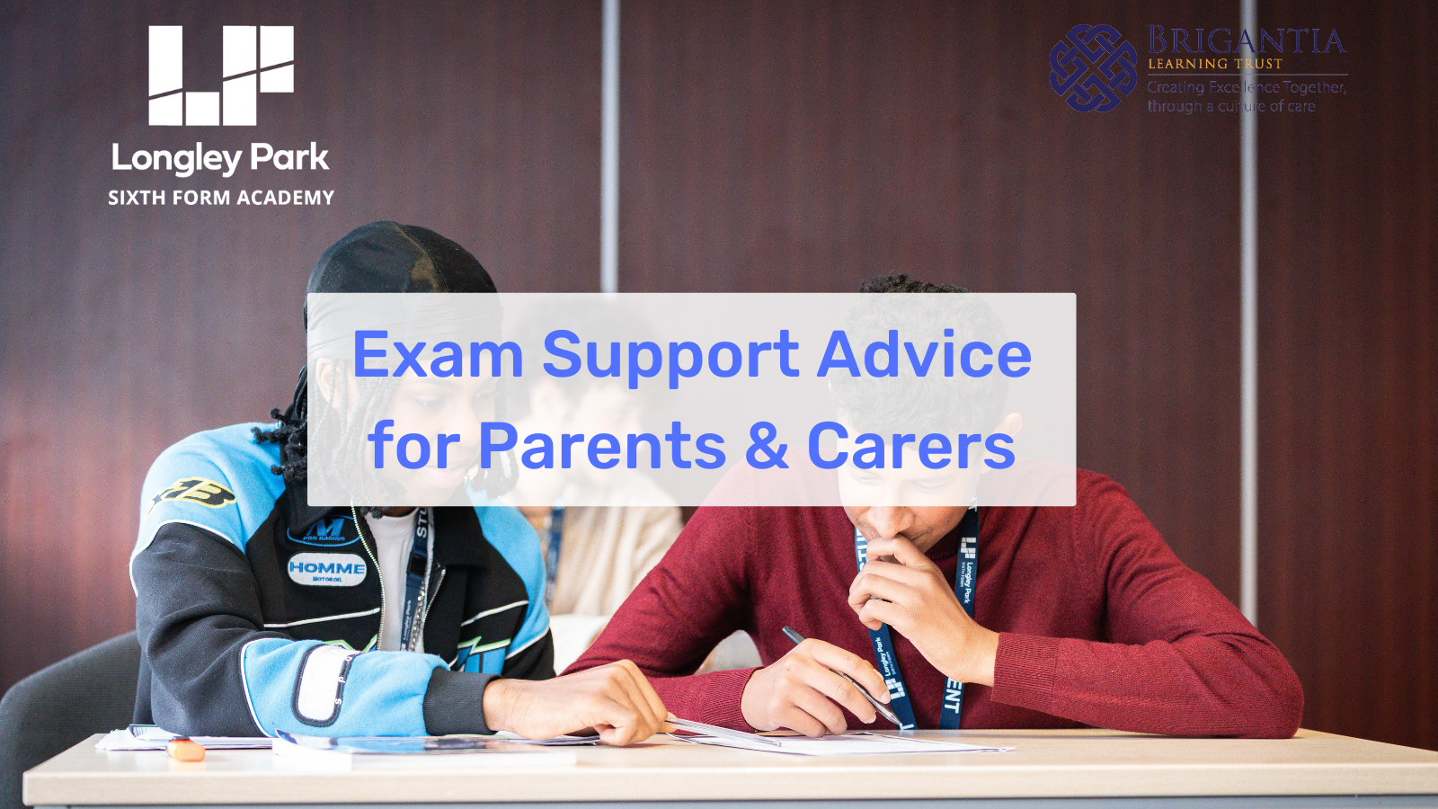 Exam Advice for Parents & Carers